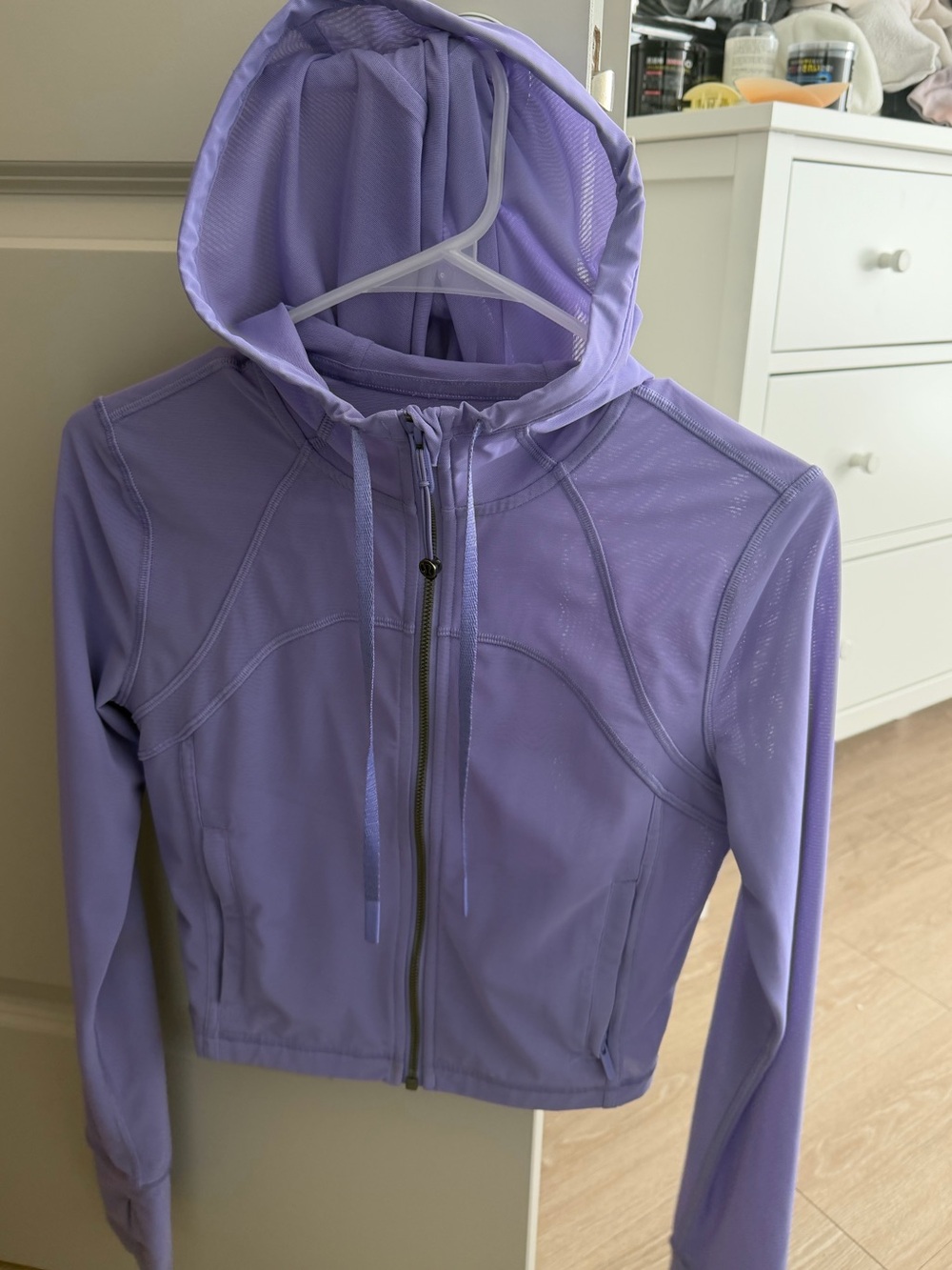 lululemon Cropped Define Mesh Jacket Nulu Dark Lavender | open to offers